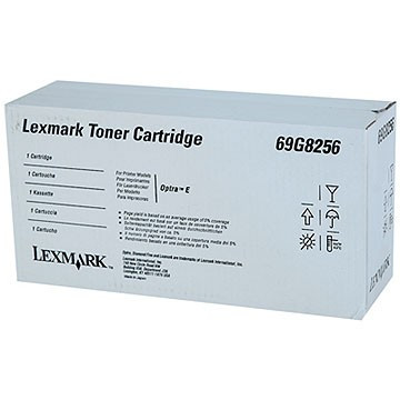 Lexmark 69G8256 toner zwart (origineel) 69G8256 034080 - 1