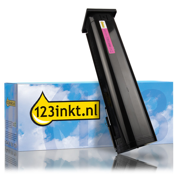 Lexmark 72K2XM0 toner magenta hoge capaciteit (123inkt huismerk) 72K2XM0C 037643 - 1