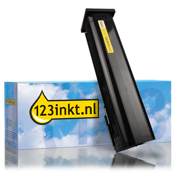 Lexmark 72K2XY0 toner geel hoge capaciteit (123inkt huismerk) 72K2XY0C 037645 - 1