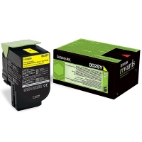 Lexmark 802SY (80C2SY0) toner geel (origineel) 901864
