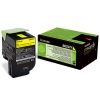 Lexmark 802XY (80C2XY0) toner geel extra hoge capaciteit (origineel)