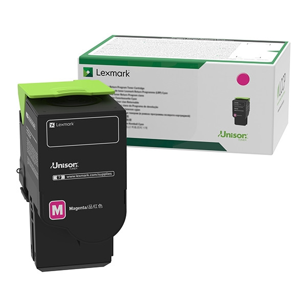 Lexmark C232HM0 toner magenta hoge capaciteit (origineel) C232HM0 037952 - 1