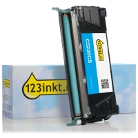 Lexmark C5220CS toner cyaan (123inkt huismerk) C5220CSC 034666