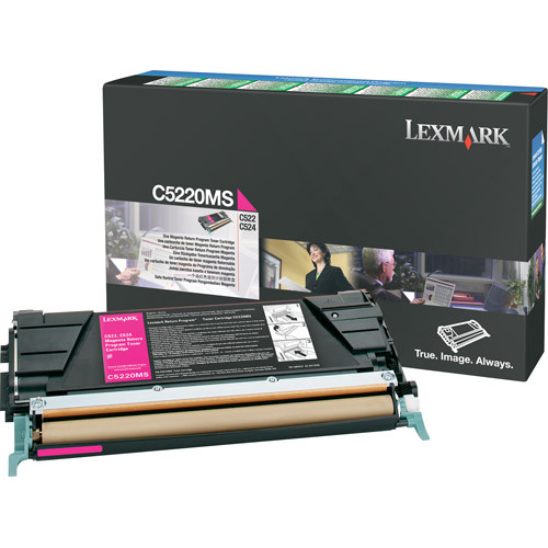 Lexmark C5220MS toner magenta (origineel) C5220MS 034670 - 1