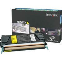 Lexmark C5240YH toner geel hoge capaciteit (origineel) C5240YH 034700