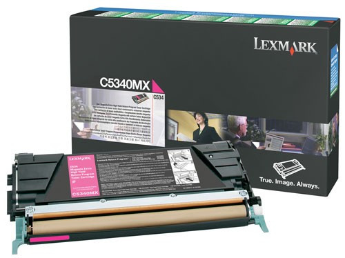 Lexmark C5340MX toner magenta extra hoge capaciteit (origineel) C5340MX 034925 - 1