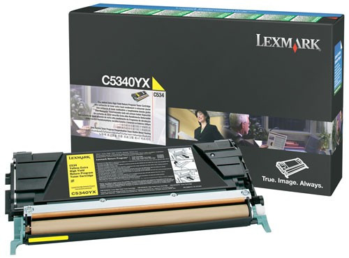 Lexmark C5340YX toner geel extra hoge capaciteit (origineel) C5340YX 034930 - 1
