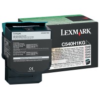 Lexmark C540H1KG toner zwart hoge capaciteit (origineel) C540H1KG 037016