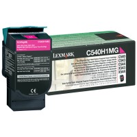Lexmark C540H1MG toner magenta hoge capaciteit (origineel) C540H1MG 037020