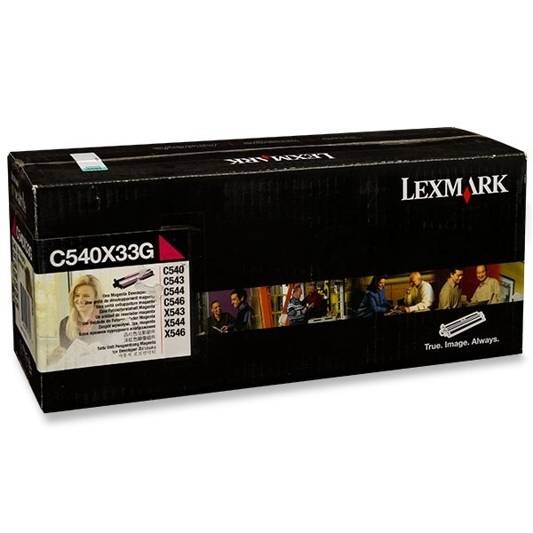 Lexmark C540X33G developer unit magenta (origineel) C540X33G 901917 - 1