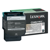 Lexmark C546U1KG toner zwart extra hoge capaciteit (origineel) C546U1KG 037096