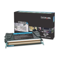 Lexmark C748H1CG toner cyaan hoge capaciteit (origineel) C748H1CG 037202