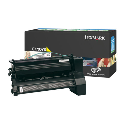 Lexmark C7700YS toner geel (origineel) C7700YS 034865 - 1