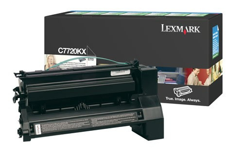 Lexmark C7720KX toner zwart extra hoge capaciteit (origineel) C7720KX 034955 - 1