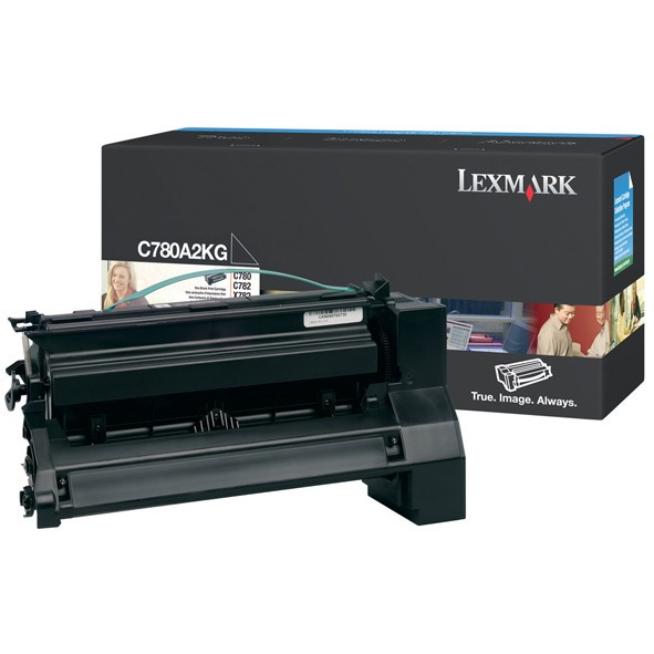 Lexmark C780A1KG toner zwart (origineel) C780A1KG 033914 - 1