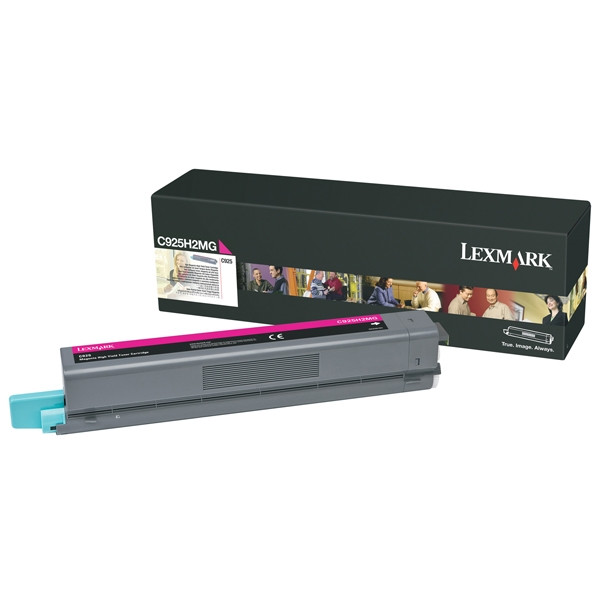 Lexmark C925H2MG toner magenta (origineel) C925H2MG 037124 - 1