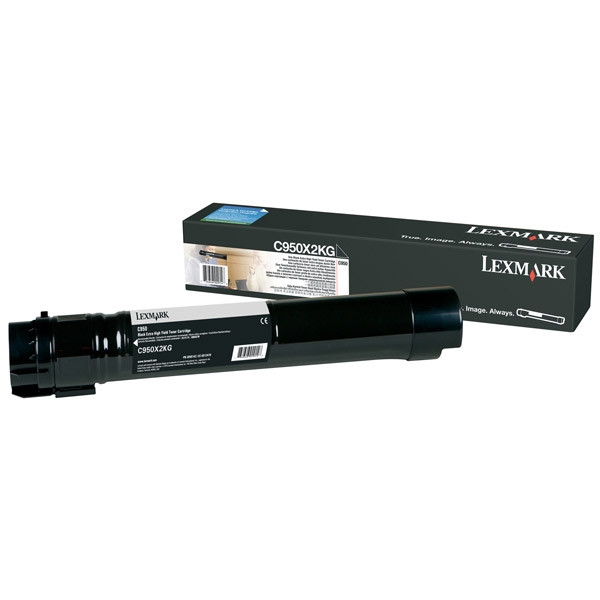 Lexmark C950X2KG toner zwart (origineel) C950X2KG 903793 - 1