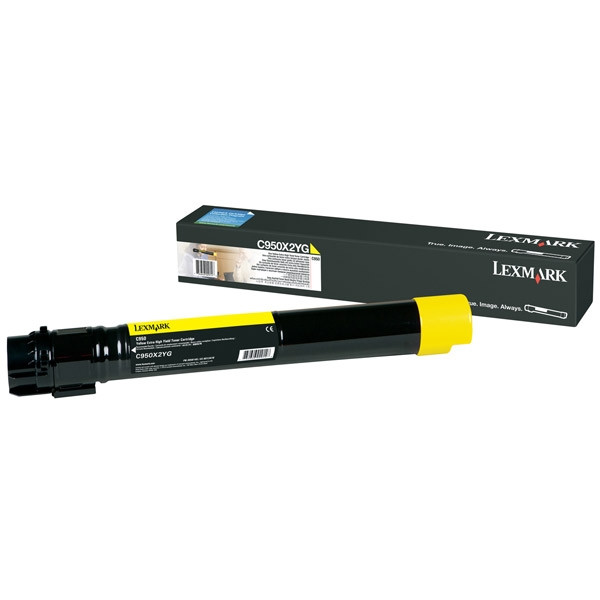 Lexmark C950X2YG toner geel (origineel) C950X2YG 037188 - 1