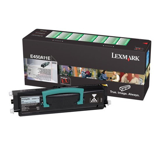 Lexmark E450A11E toner zwart (origineel) E450A11E 034900 - 1