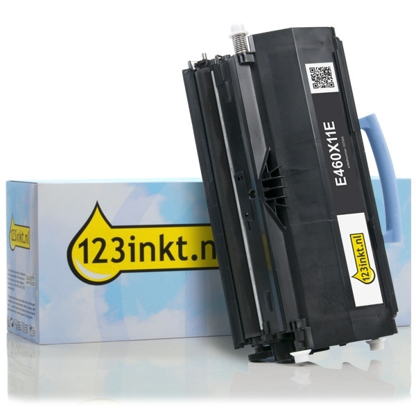 Lexmark E460X11E toner zwart extra hoge capaciteit (123inkt huismerk) E460X11EC 037005 - 1