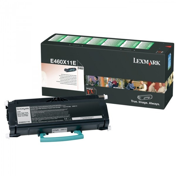 Lexmark E460X11E toner zwart extra hoge capaciteit (origineel) E460X11E 037004 - 1