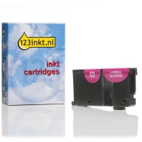 Lexmark Nr.100XL (14N1070E) inktcartridge magenta hoge capaciteit (123inkt huismerk) 14N1070EC 040427