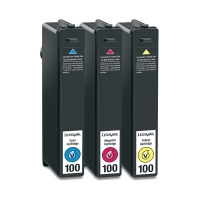 Lexmark Nr.100 (14N0849) multipack C/M/Y (origineel) 14N0849 040432