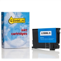 Lexmark Nr.150XL (14N1615E) inktcartridge cyaan hoge capaciteit (123inkt huismerk) 14N1615EC 040467
