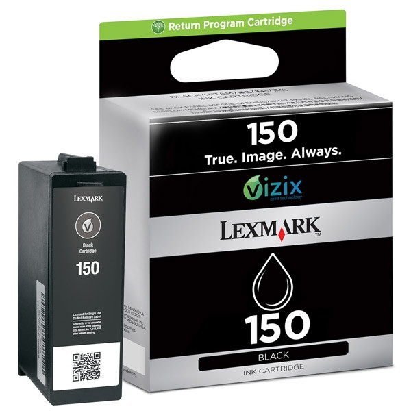 Lexmark Nr.150 (14N1607E) inktcartridge zwart (origineel) 14N1607E 040456 - 1