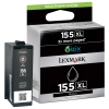 Lexmark Nr.155XL (14N1619E) inktcartridge zwart hoge capaciteit (origineel)