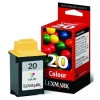 Lexmark Nr.20 (15M0120) inktcartridge kleur (origineel)