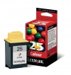 Lexmark Nr.25 (15M0125) inktcartridge kleur hoge capaciteit (origineel)