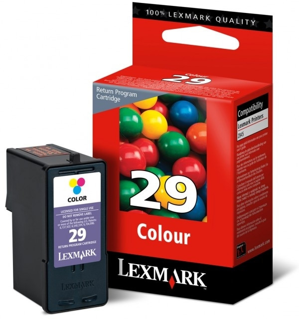Lexmark Nr.29 (18C1429) inktcartridge kleur (origineel) 18C1429E 040310 - 