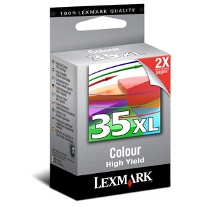 Lexmark Nr.35XL (18C0035E) inktcartridge kleur hoge capaciteit (origineel) 18C0035E 040280 - 