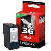 Lexmark Nr.36 (18C2130E) inktcartridge zwart (origineel) 18C2130E 040370
