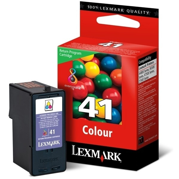 Lexmark Nr.41 (18Y0141E) inktcartridge kleur (origineel) 18Y0141E 040350 - 1