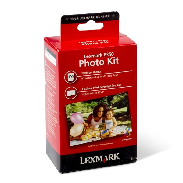 Lexmark Nr.45 (18Y0146E) photo pack (origineel) 18Y0146E 040624 - 1