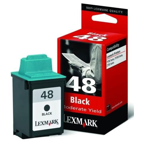 Lexmark Nr.48 (17G0648) inktcartridge zwart lage capaciteit (origineel) 17G0648E 040250 - 
