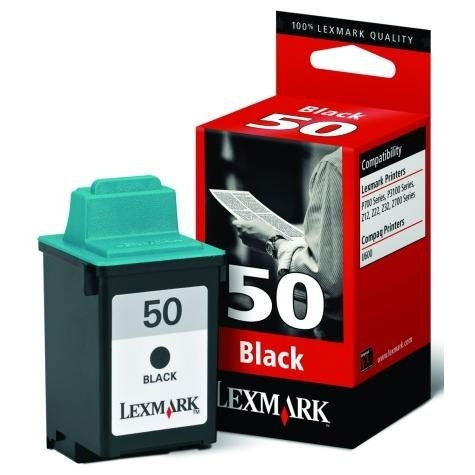 Lexmark Nr.50 (17G0050) inktcartridge zwart hoge capaciteit (origineel) 17G0050E 040060 - 