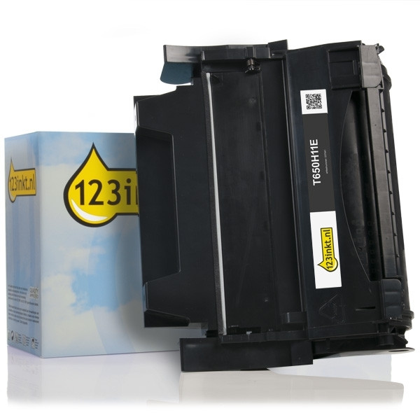 Lexmark T650A11E toner zwart (123inkt huismerk) T650A11EC 037039 - 1