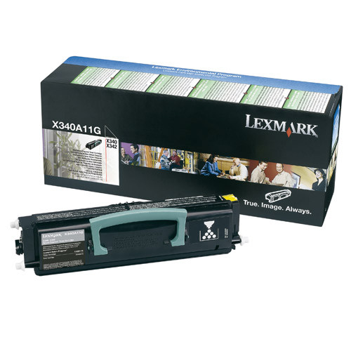 Lexmark X340A11G toner zwart (origineel) X340A11G 034830 - 1