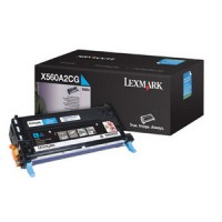 Lexmark X560A2CG toner cyaan (origineel) X560A2CG 034974