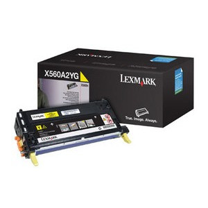 Lexmark X560A2YG toner geel (origineel) X560A2YG 034978 - 1