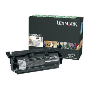 Lexmark X651H04E etiketten toner (origineel) X651H04E 037054 - 1