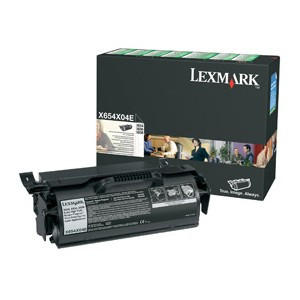 Lexmark X654X04E etiketten toner hoge capaciteit (origineel) X654X04E 037056 - 1