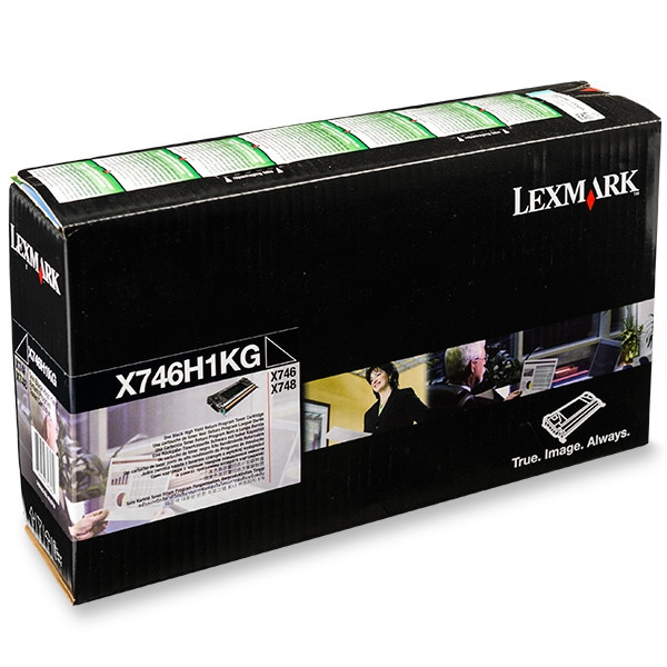 Lexmark X746H1KG toner zwart (origineel) X746H1KG 902819 - 1