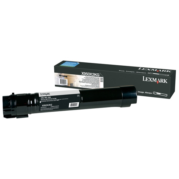 Lexmark X950X2KG toner zwart (origineel) X950X2KG 037174 - 1