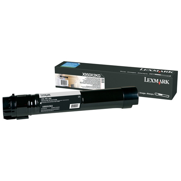 Lexmark X950X2KG toner zwart (origineel) X950X2KG 902388 - 1
