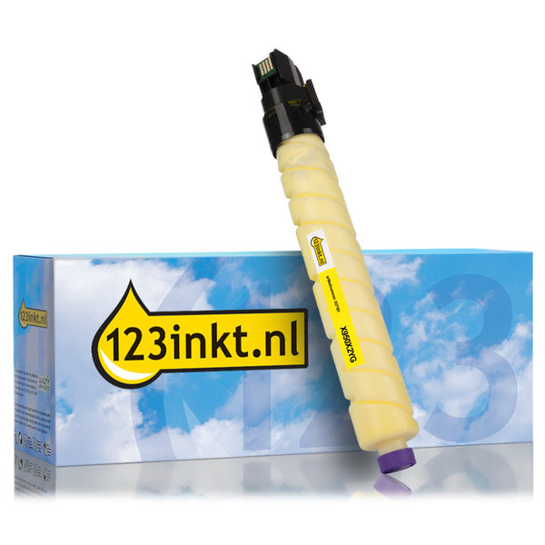 Lexmark X950X2YG toner geel (123inkt huismerk) X950X2YGC 037181 - 1