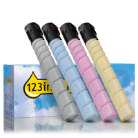 Lexmark aanbieding: 24B6849, 46, 47, 48 zwart + 3 kleuren (123inkt huismerk)  131969